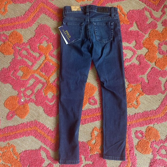 POLO Ralph Lauren Size 7 NWT Denim - Picture 2 of 2